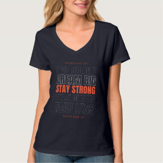 決して上に与えない Tシャツ