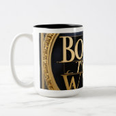 決して上与えに ツートーンマグカップ (左)