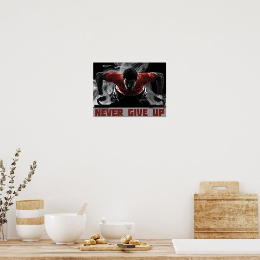 決して上与えに ポスター (キッチン)