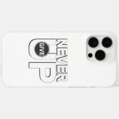 決して上与えに Case-Mate iPhoneケース (裏面 (横))