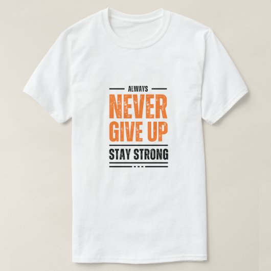 決して上与えに Tシャツ (デザイン正面)