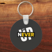 決して与えない キーホルダー (正面)