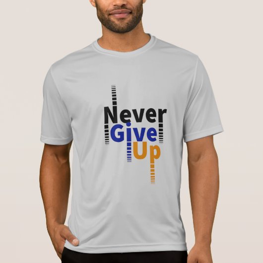 決して与えない Tシャツ (正面)