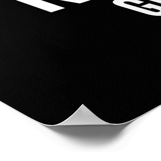 決して与え引用文ギフト ポスター (角)