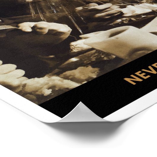 決して与え生殖を壊さない – 第二次世界大戦 ポスター (角)