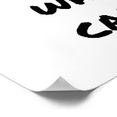 決して人にポスターを言わせない ポスター (角)