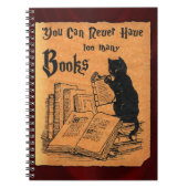 決して余りにも多くの本のノートを有することができません ノートブック (正面)