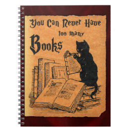 決して余りにも多くの本のノートを有することができません ノートブック
