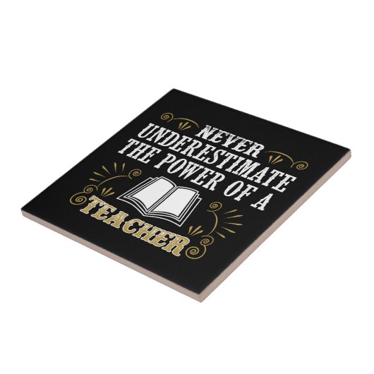 決して先生の力を過少見積りしないで下さい タイル (側面)