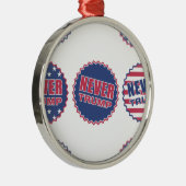 決して切り捨てない メタルオーナメント (右)