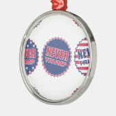 決して切り捨てない メタルオーナメント (左)