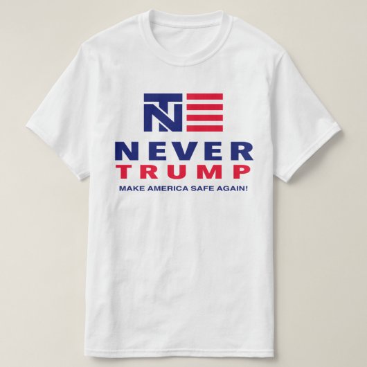 "決して切札で取らないで下さい: アメリカの金庫を再度作って下さい! " Tシャツ (デザイン正面)