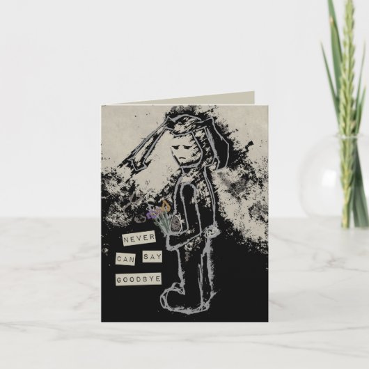 決して別れを告げられない カード (正面)