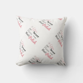 決して十分なマニキュアの枕を有することができません クッション