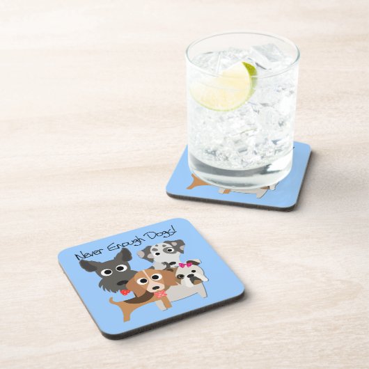 決して十分な犬ではない コースター (右側)