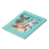 決して十分な犬ではない ノートパッド (回転)