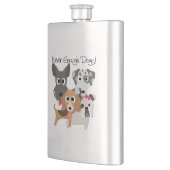 決して十分な犬ではない フラスク (左)