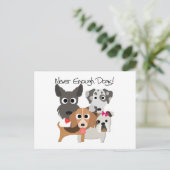 決して十分な犬ではない ポストカード (スタンド正面)