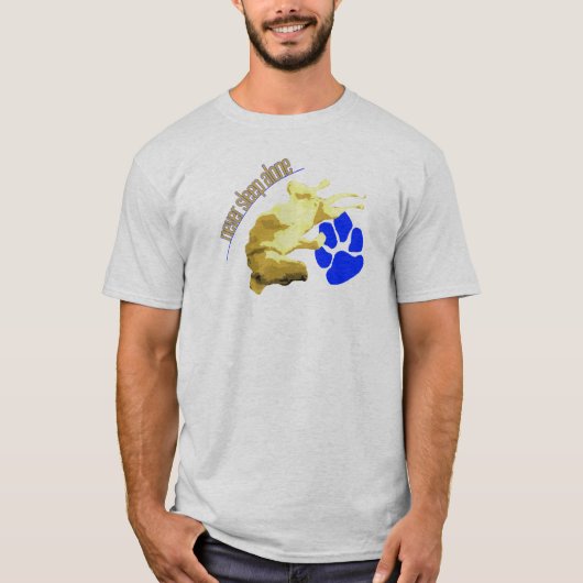 決して単独で眠らせないで下さい Tシャツ (正面)