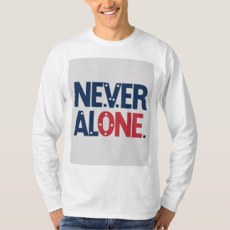 決して単独で設計 Tシャツ