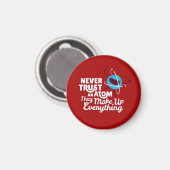 決して原子磁石を信用しない マグネット (正面/裏面)