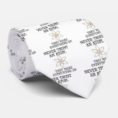 決して原子-おもしろいな科学--を信頼しないで下さい ネクタイ (ロール)