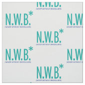 決して双眼鏡なしで ファブリック (見本)