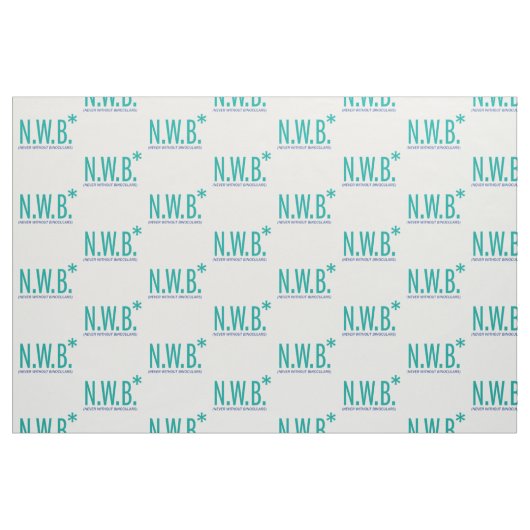 決して双眼鏡なしで ファブリック (ファットクウォーター)