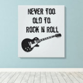 決して古すぎずNロール キャンバスプリント (インサイチュ (ウッドフロア))