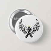 決して基本サンディのホックを忘れないで下さい 缶バッジ (正面&裏面)