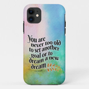 決して夢に見るには年を取り過ぎない iPhone 11 ケース