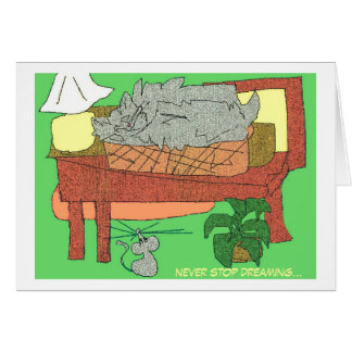 決して夢を見ることを止めないで下さい