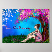 決して夢ストップを見ない |アーお洒落ト ポスター (正面)