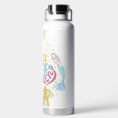 決して夢ストップを見ない ウォーターボトル (背面)