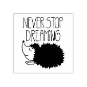 決して夢ストップを見ない ラバースタンプ (インプリント)