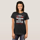 決して女性の中毒を起こさない Tシャツ (正面フル)