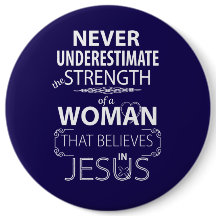 決して女性を信じますイエス・キリストボタンを過少見積りしないで下さい