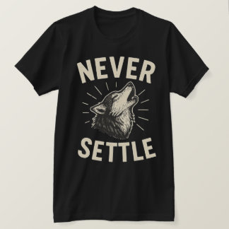 決して妥協しない Tシャツ