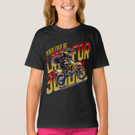 決して学校に遅れない Tシャツ