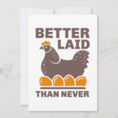 決して寝たことがない サンキューカード (正面)