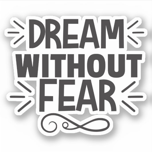 決して希望を失わない シール (正面)