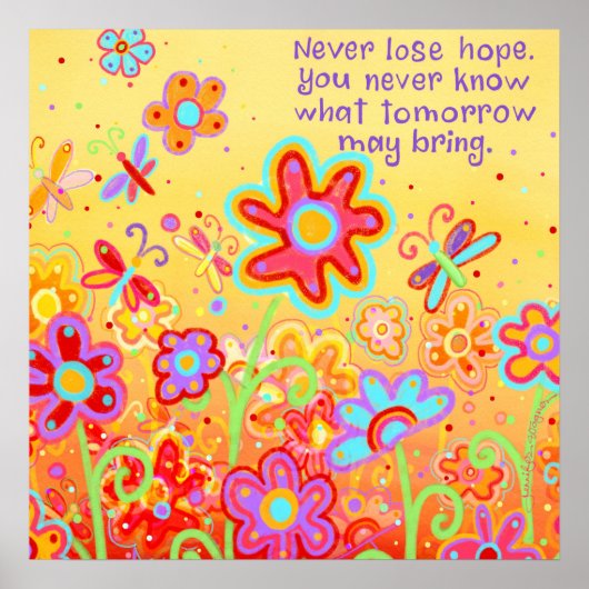 決して希望を失わない ポスター (正面)