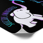 決して幸せな自殺与え認識度のサポートGrp ポスター (角)