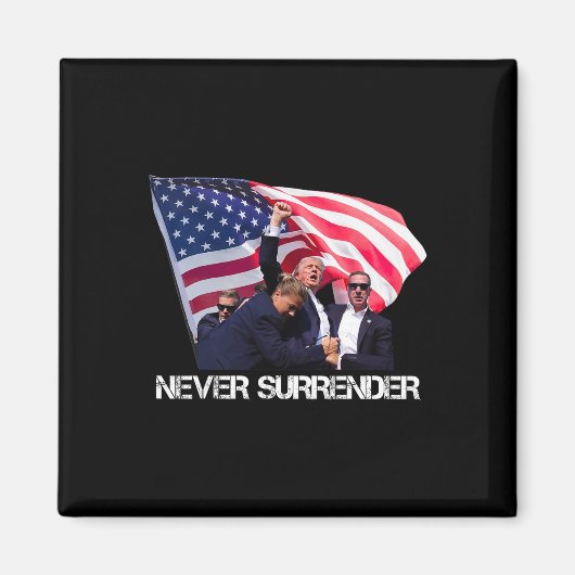 決して引き渡さないティー マグネット (正面)