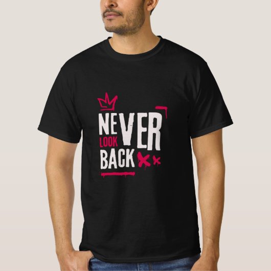 決して後ろを振り返るな Tシャツ (正面)