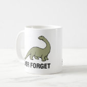 決して忘れないで下さい コーヒーマグカップ (正面左)