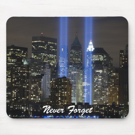 決して忘れないで下さい マウスパッド (正面)