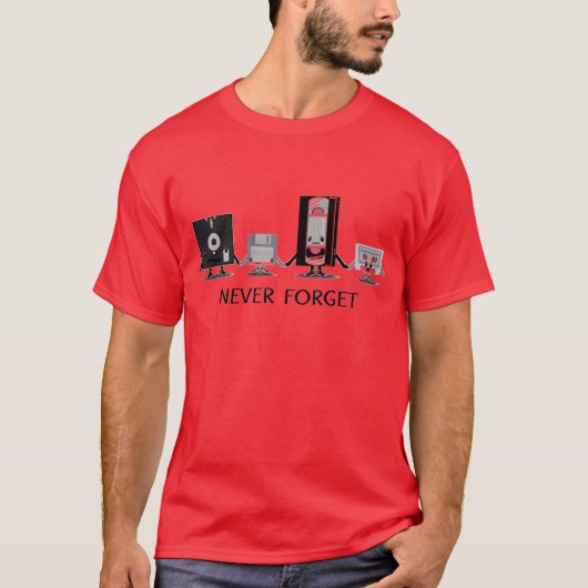 決して忘れないで下さい Tシャツ (正面)