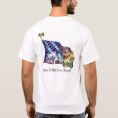 決して忘れないで下さい Tシャツ (裏面)