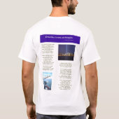 決して忘れないで下さい Tシャツ (裏面)